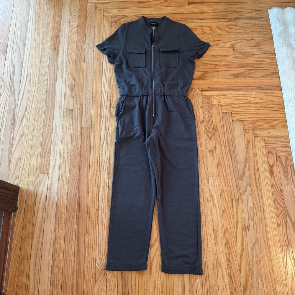 David Lerner Womens Grey Jumpsuit